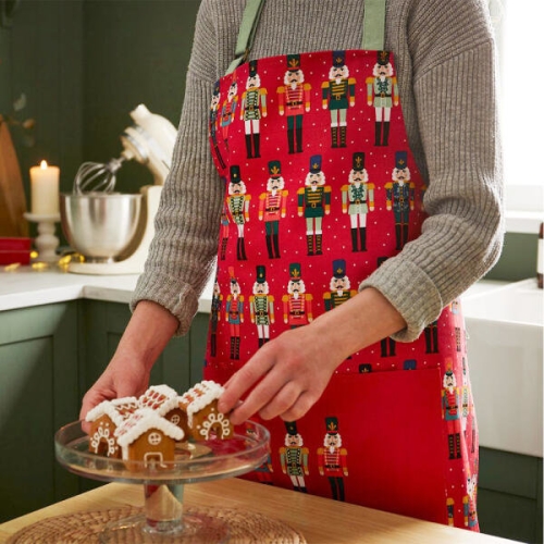 울스터위버스 호두까기 병정 면 앞치마_이미지