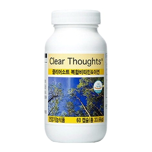 유니시티  클리어소트 복합비타민&아연 60캡슐 (1개)