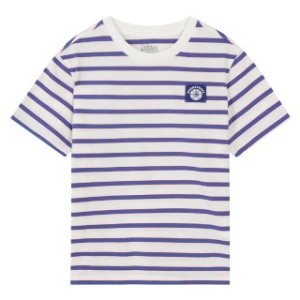  NBA-KIDS KIDS 스트라이프 반소매 티셔츠 K242TS006P