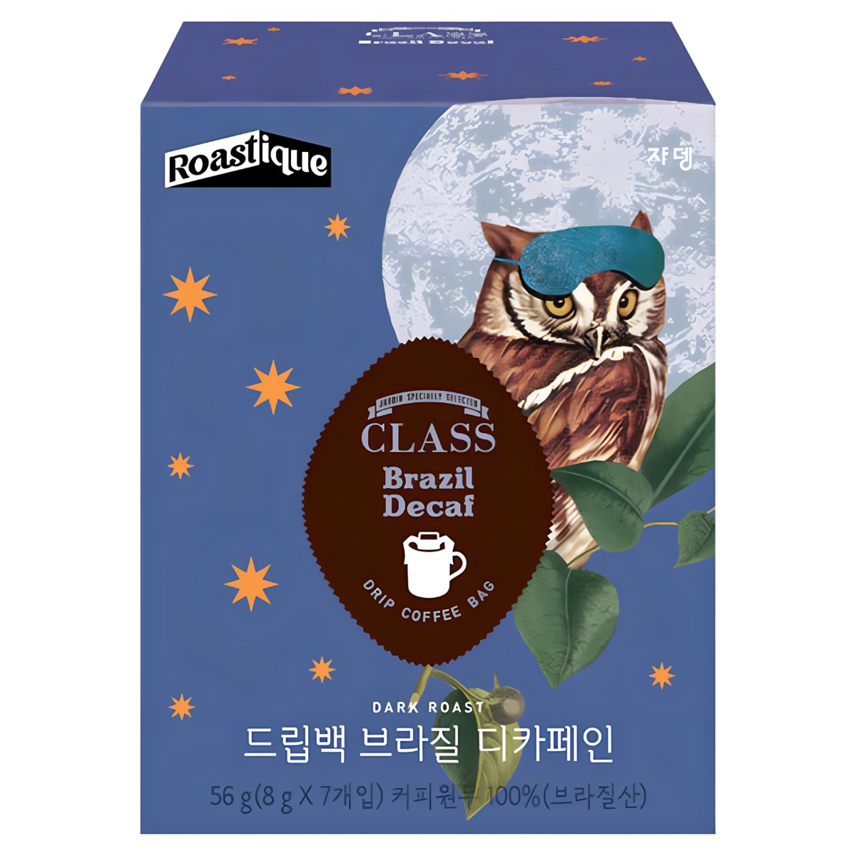 쟈뎅 로스티크 클래스 드립백 브라질 디카페인 7개입