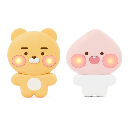 카카오프렌즈 볼 발그레 칫솔살균기 (리틀어피치+리틀라이언)_이미지