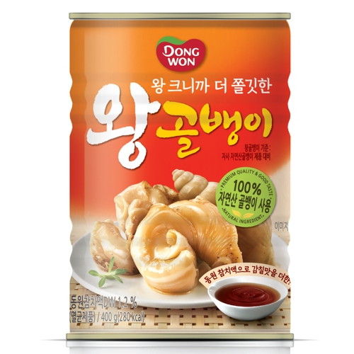 동원F&B 자연산 왕골뱅이 400g (5개)