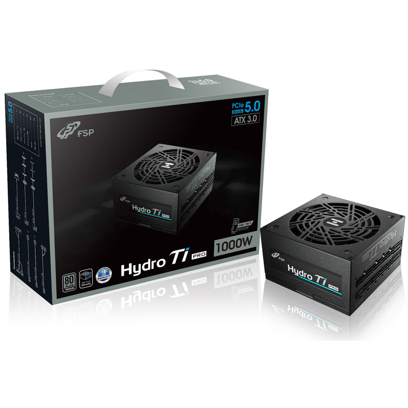 FSP HYDRO Ti PRO 1000W TITANIUM ATX3.0_이미지