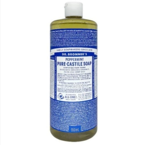 닥터브로너스 페퍼민트 퓨어 캐스틸 솝 950ml (4개)_이미지