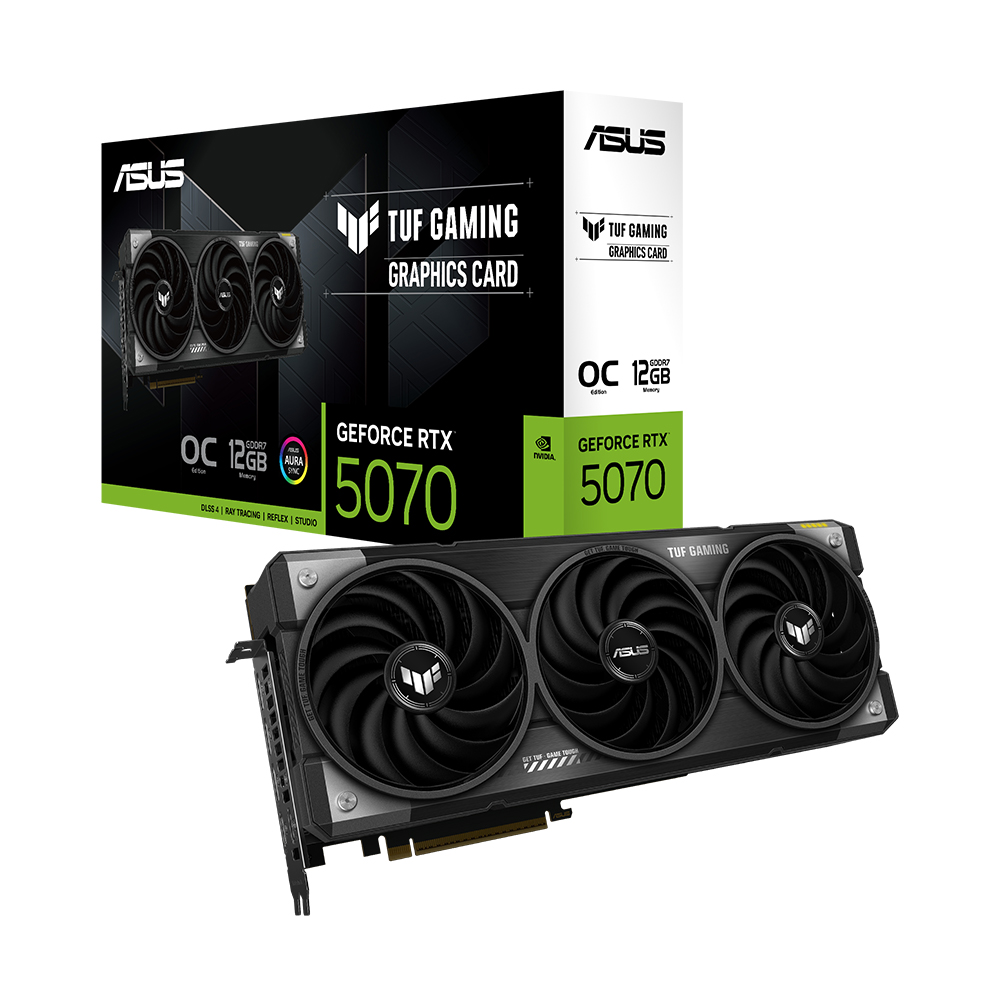 ASUS TUF Gaming 지포스 RTX 5070 OC D7 12GB 대원씨티에스