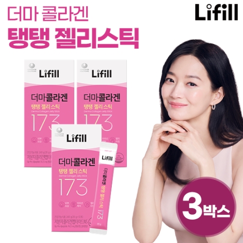농심 라이필 라이필 더마콜라겐 탱탱 젤리 스틱 12포 (3개)_이미지
