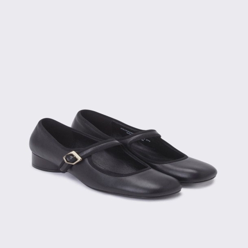 Round toe mary-jane flat black DG1DS24011BLK GH