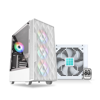 마이크로닉스 Master M60 + Classic II 600W 화이트 패키지