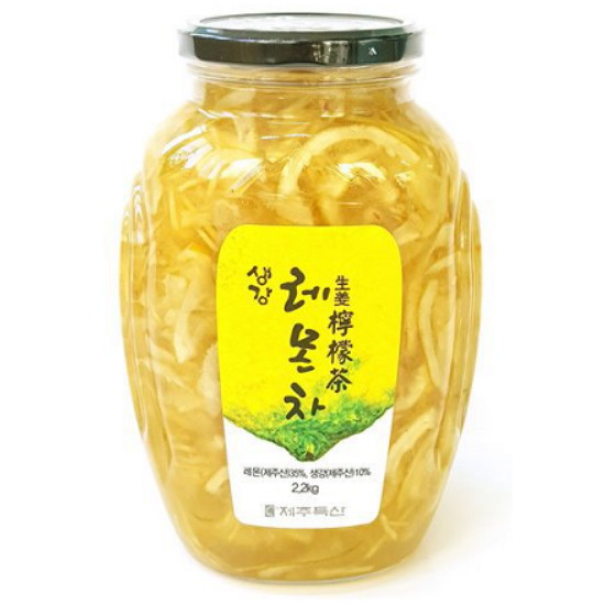 제주특산 생강레몬차 2.2kg (2개)_이미지