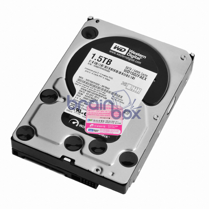 Western Digital WD BLACK 7200/64M (WD1502FAEX, 1.5TB)_이미지
