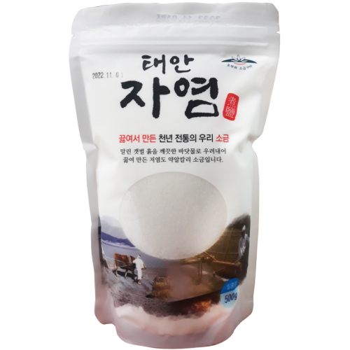 농부와 소금가마 태안자염 500g (5개)_이미지