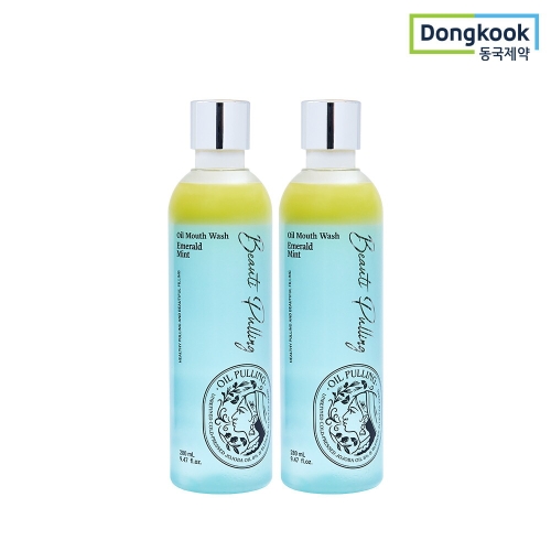 동국제약 뷰티풀링 오일가글 에메랄드민트 280ml [2개]