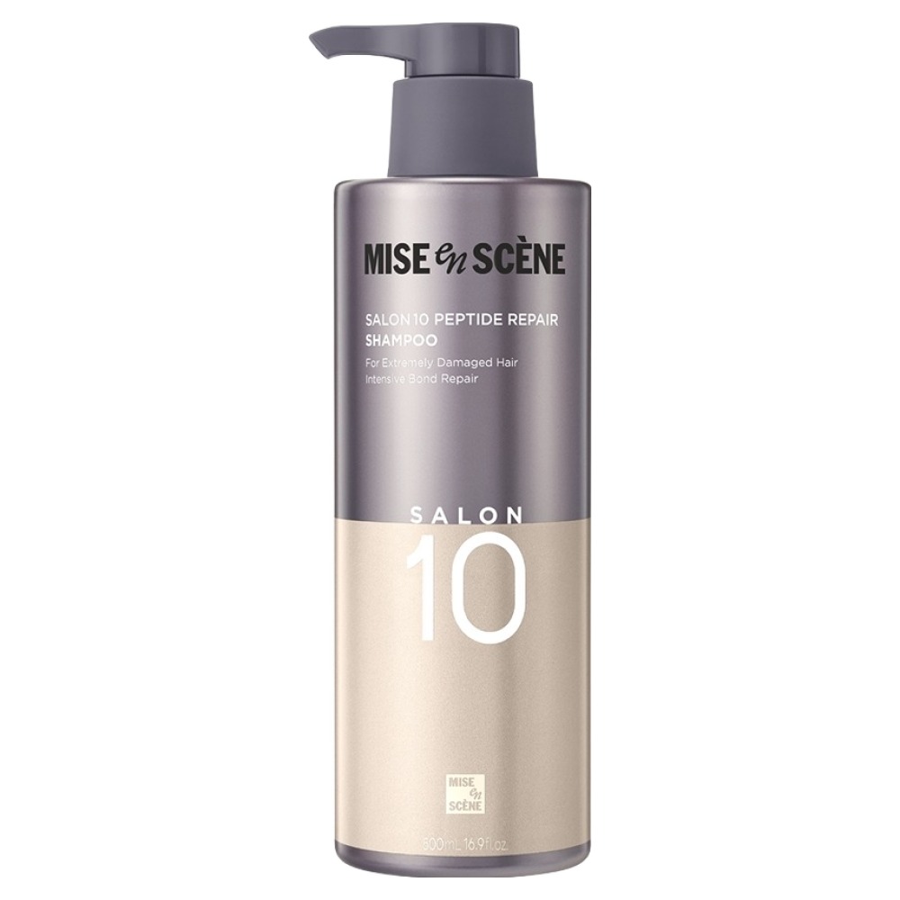 미쟝센 살롱10 펩타이드 리페어 샴푸 500ml