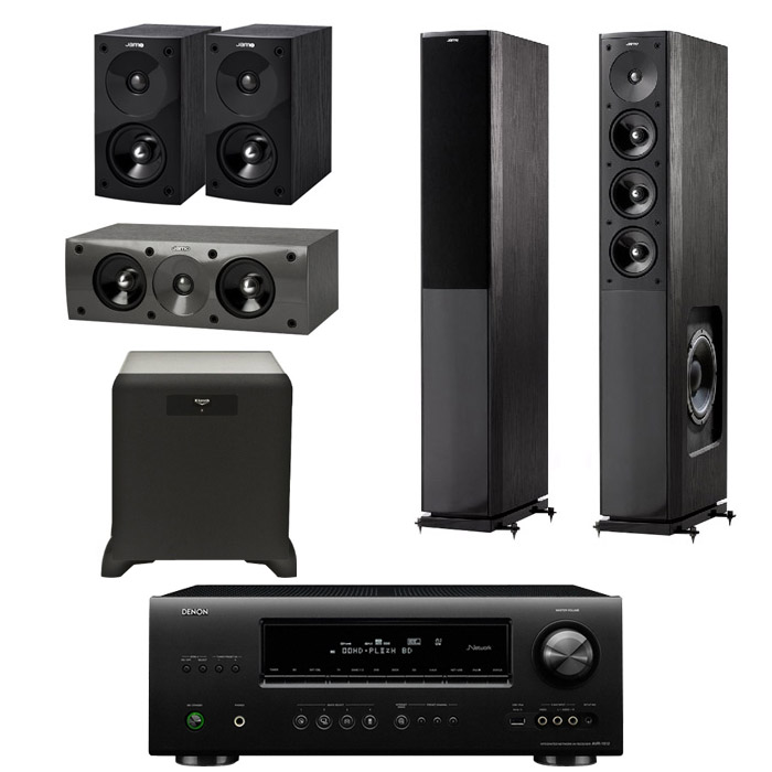 야모 S608 5.1채널 + 데논 AV리시버 (AVR-1912, SW-450)