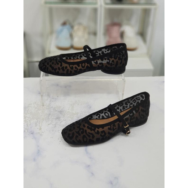 HANSHOE 세이브존02 카미츠 시스루 메쉬 메리제인 플랫 단화 SDHS5810