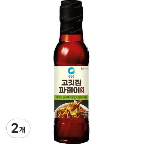청정원 고깃집 파절이소스 310g (2개)_이미지