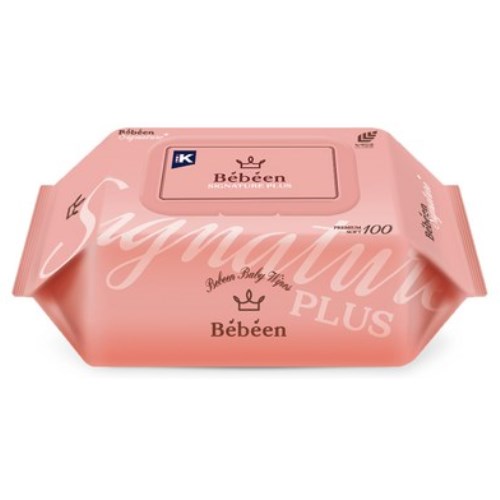 베베앙 시그니처 플러스 물티슈 캡형 100매 (40팩)_이미지