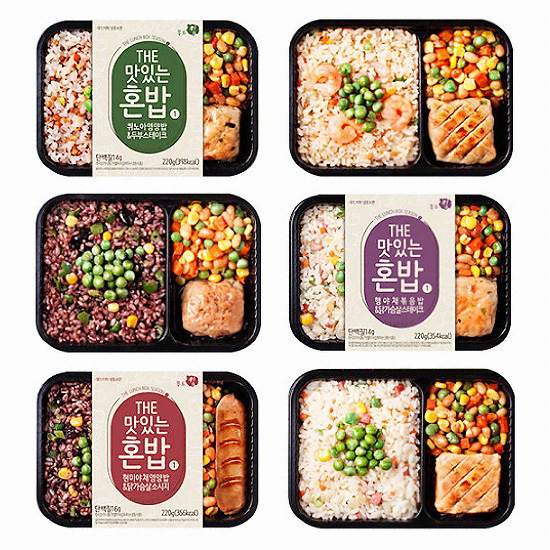 푸드킹 시즌1 THE 맛있는 혼밥 도시락 (12팩)