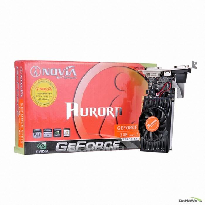 아이노비아 AURORA 지포스 GT610 오로라 D3 2GB LP_이미지