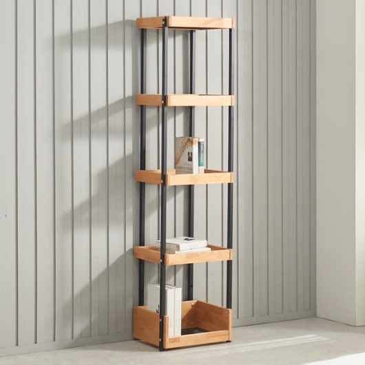 엘레아 루나 앨더 원목 5단 선반 400_이미지