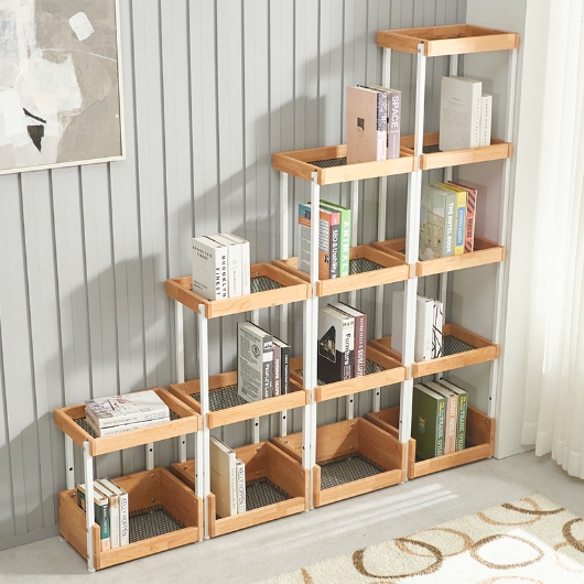 엘레아 루나 앨더 원목 5단 선반 400_이미지