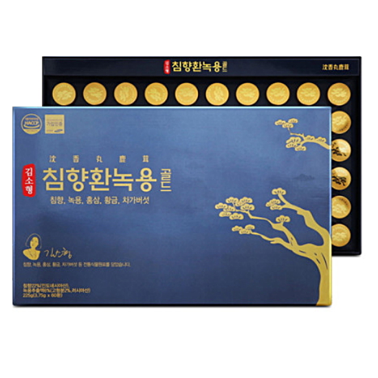 본랩 김소형 침향환녹용 골드 3.75g 60환 (1개)_이미지