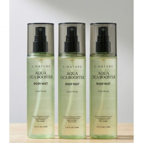 바이오코스메틱 에스네이처 아쿠아 시카 부스터 바디미스트 150ml (3개)_이미지