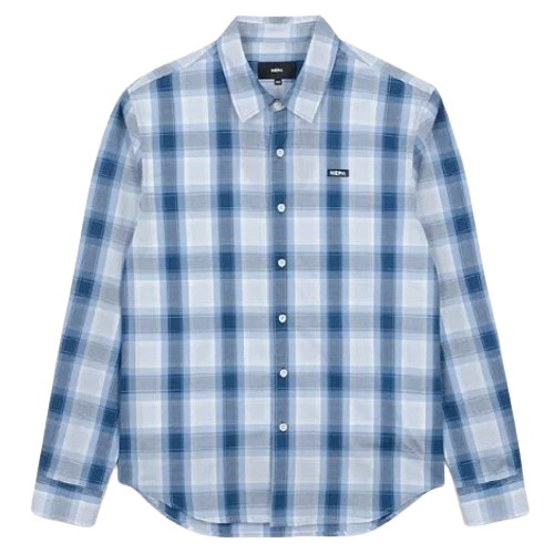 네파 면 체크 긴팔 셔츠 7K11542