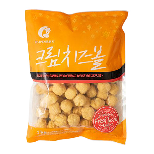 마니커 크림 치즈볼 1kg (1개)_이미지