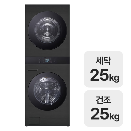 LG전자 트롬 AI 오브제컬렉션 워시타워 WA2525KDF이미지입니다. 누르면 해당 게시물로 새창이동합니다.