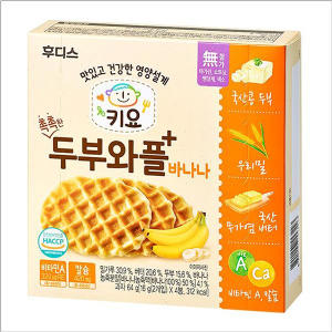 일동후디스 키요 촉촉한 두부와플 바나나 64g (5개)