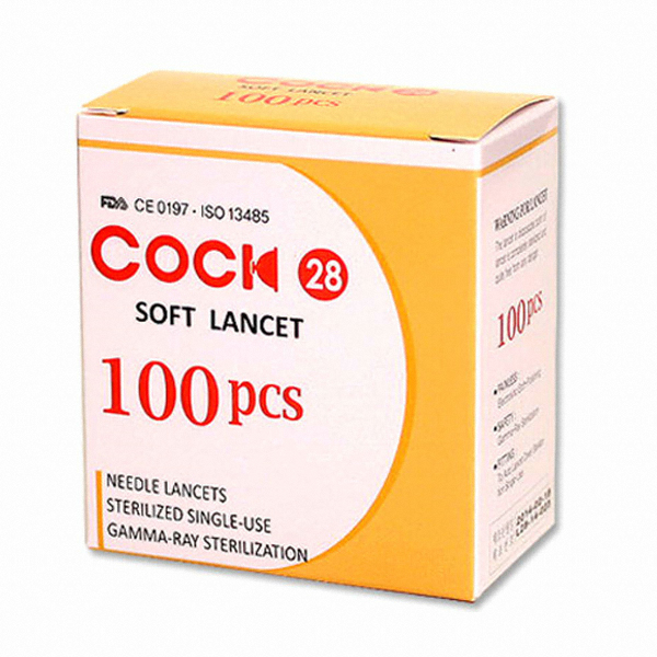 신원메디 콕 소프트 란셋 28G (100개)_이미지