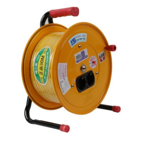 베스토 2구 접지 전선릴 (2.5SQ x 3C) (100m)