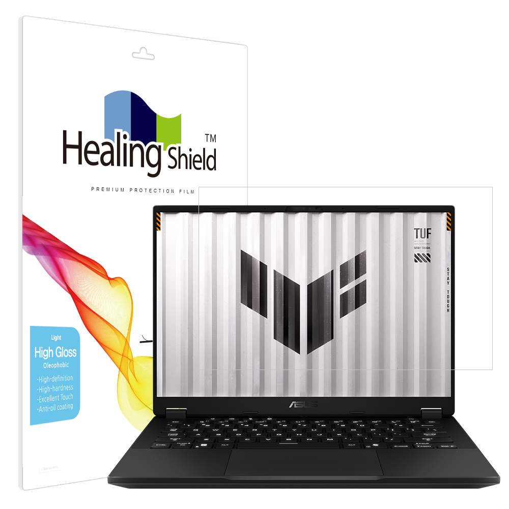 폰트리 힐링쉴드 ASUS TUF Gaming A14 2025 올레포빅 Light 액정보호필름