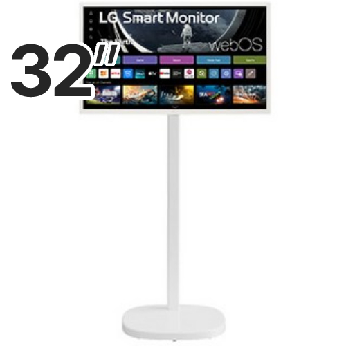 LG전자 스윙 32U721SAW 이동형 패키지 (더함 큐브)