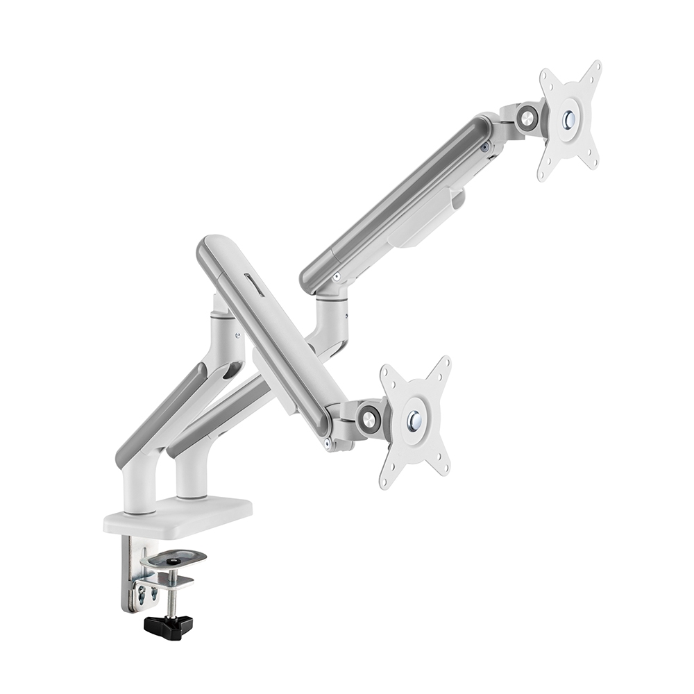 이지 컨트롤 슬림 듀얼 모니터암 APL-GS682