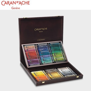 네오컬러2 수성크레용 우든박스