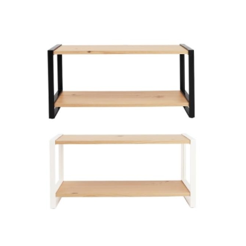 생활보감 미니 멀티 2단 다용도 소형 수납 선반