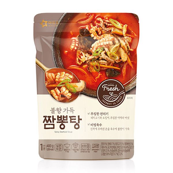아워홈 불향가득 짬뽕탕 400g (5개)
