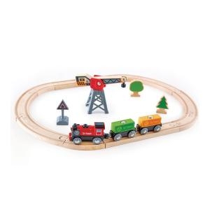  전동 화물운반 기차세트