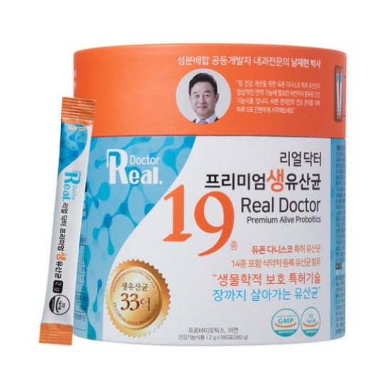 리얼닥터 프리미엄 생유산균 19 180포 (1개)