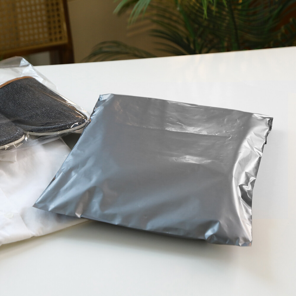 올팩코리아 해피락 HDPE 택배봉투 은색 70x90+4cm