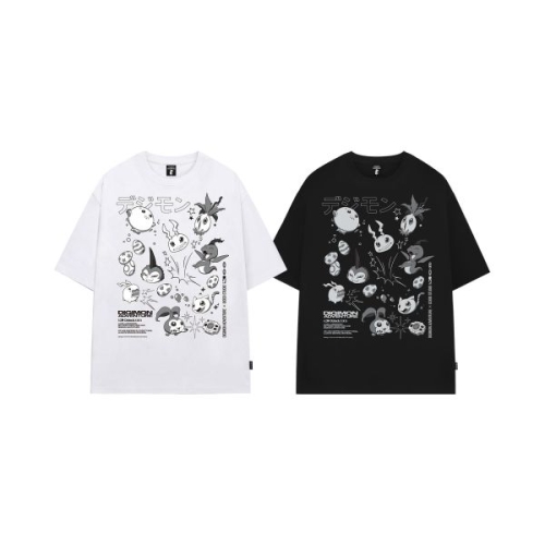 오드스튜디오 ODDSTUDIO 디지몬 어드벤처 InTraining Digimon Over Fit Tshirt 2COLOR OO5AURT.._이미지