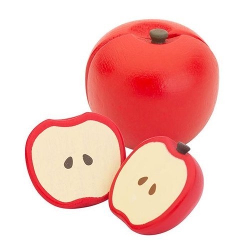 사과 원목 내장 자석 주방놀이 소품 과일자르기 19761549