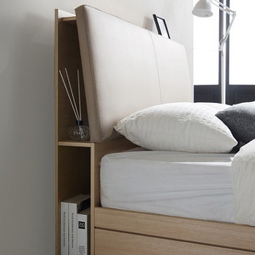 베드리움 듀엣 센서 수납 LED침대 SS (릴렉서유로탑M.H독립)_이미지