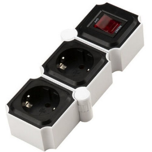 2구 16A 고용량 테트리스 멀티탭