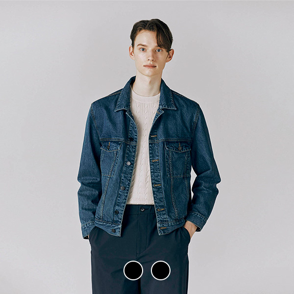 컨셉원 074511코튼 포켓 데님 자켓 10074511