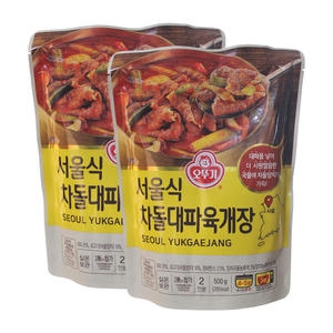 오뚜기 서울식 차돌대파 육개장 500g (2개)_이미지