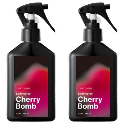 아이젠틀맨 바디스프레이 체리밤 220ml (2개)_이미지