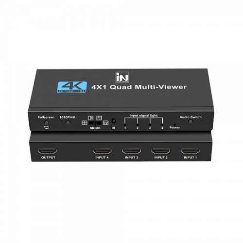 IN-4KHSW4V HDMI 4:1 멀티뷰어
